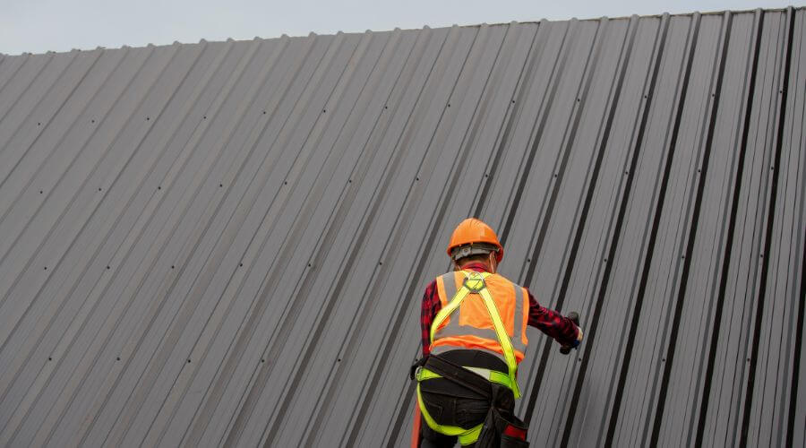 Professional metal roof installation services in Sizerock, KY